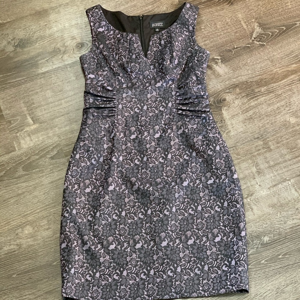 Adrianna Papell lace dress